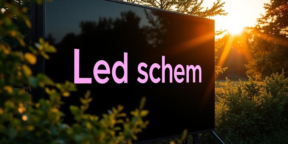 Mobiel LED scherm huren limburg