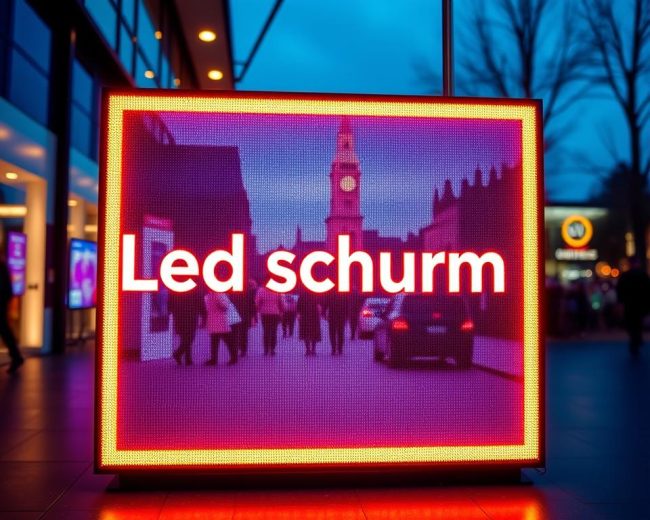 Lichtreclame Led België en Nederland