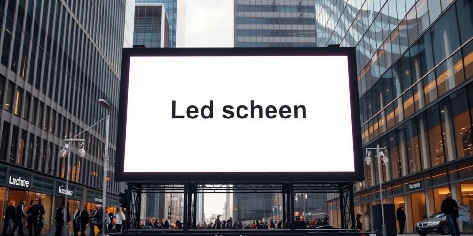 Mobiel LED scherm huren Limburg