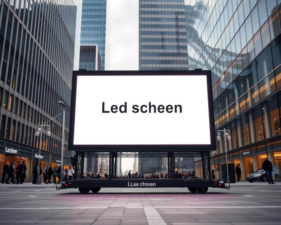Mobiel LED scherm huren Limburg