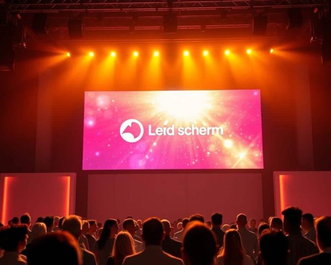 Tv led scherm huren evenement Limburg