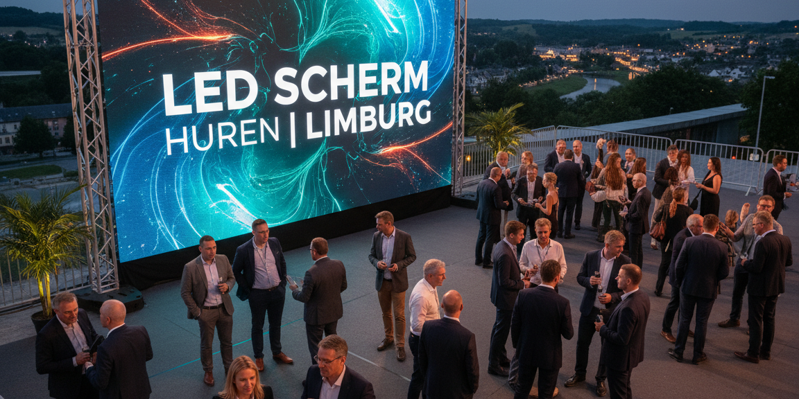 ledscherm huren voor evenement Meeuwen en Bree