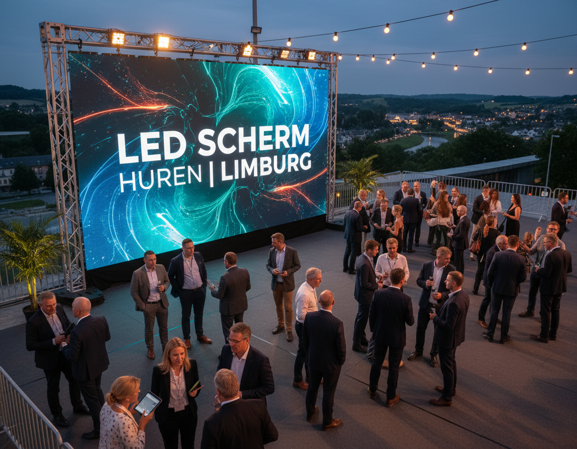 ledscherm huren voor evenement Meeuwen en Bree