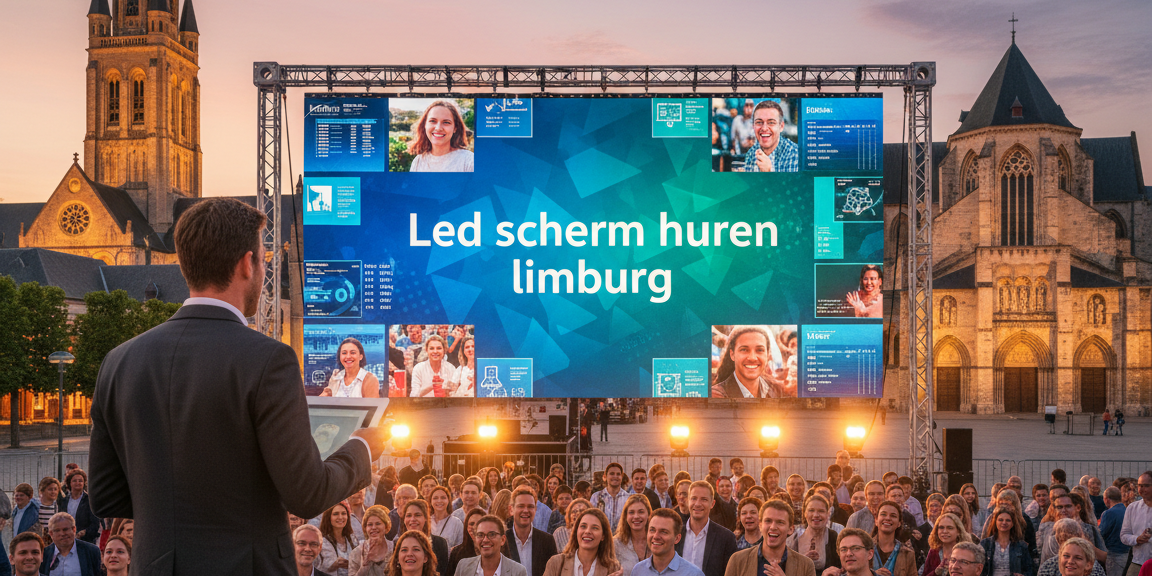 ledscherm huren voor evenement Tongeren en Sint truiden