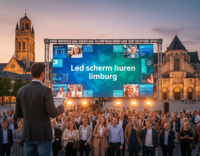 ledscherm huren voor evenement Tongeren en Sint truiden